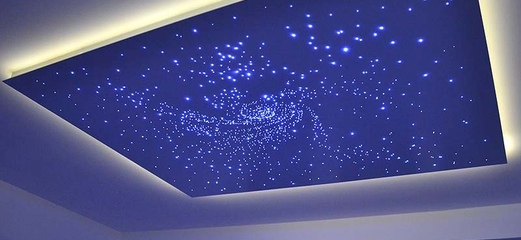 ▷ ЕвроПотолки | Натяжной потолок Звездное небо в Новосибирске под ключ | купить с установкой